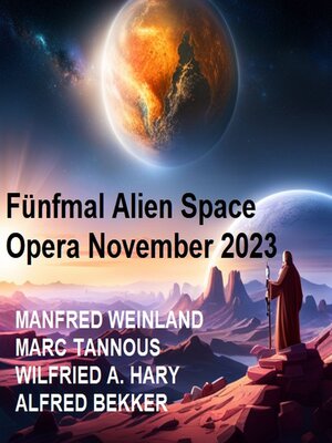 cover image of Fünfmal Alien Space Opera November 2023